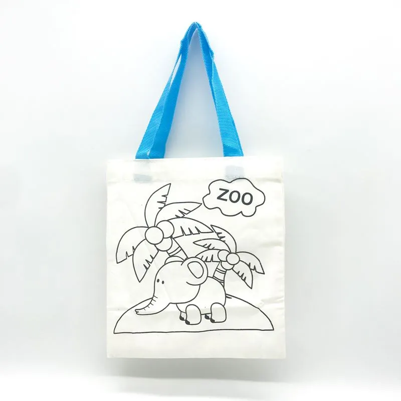 Drobinis krepšys, skirtas vaikams piešti ar grafiti